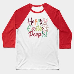 Hoppy Easter Peeps Baseball T-Shirt